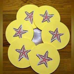 STARFISH COASTERS.